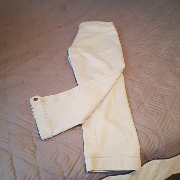 Free People Light Gray Capri Pants - Picture 4 of 4